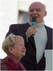 Николай Добронравов и Александра Пахмутова композитор Александра Пахмутова