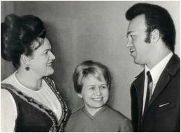 Людмила Зыкина, Александра Пахмутова и Иосиф Кобзон композитор Александра Пахмутова