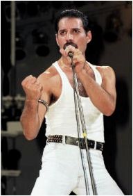 певец Фредди Меркьюри