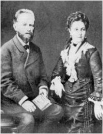 Петр Чайковский и Антонина Чайковская (Милюкова) композитор Петр Чайковский