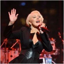 певица Кристина Агилера