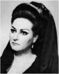 певица Монтсеррат Кабалье