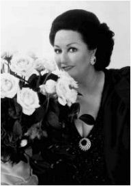 певица Монтсеррат Кабалье