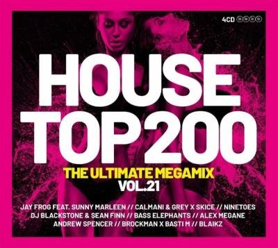 HOUSE TOP 200 MEGAMIX 2021 Vol. 21 [4CD] (2021)